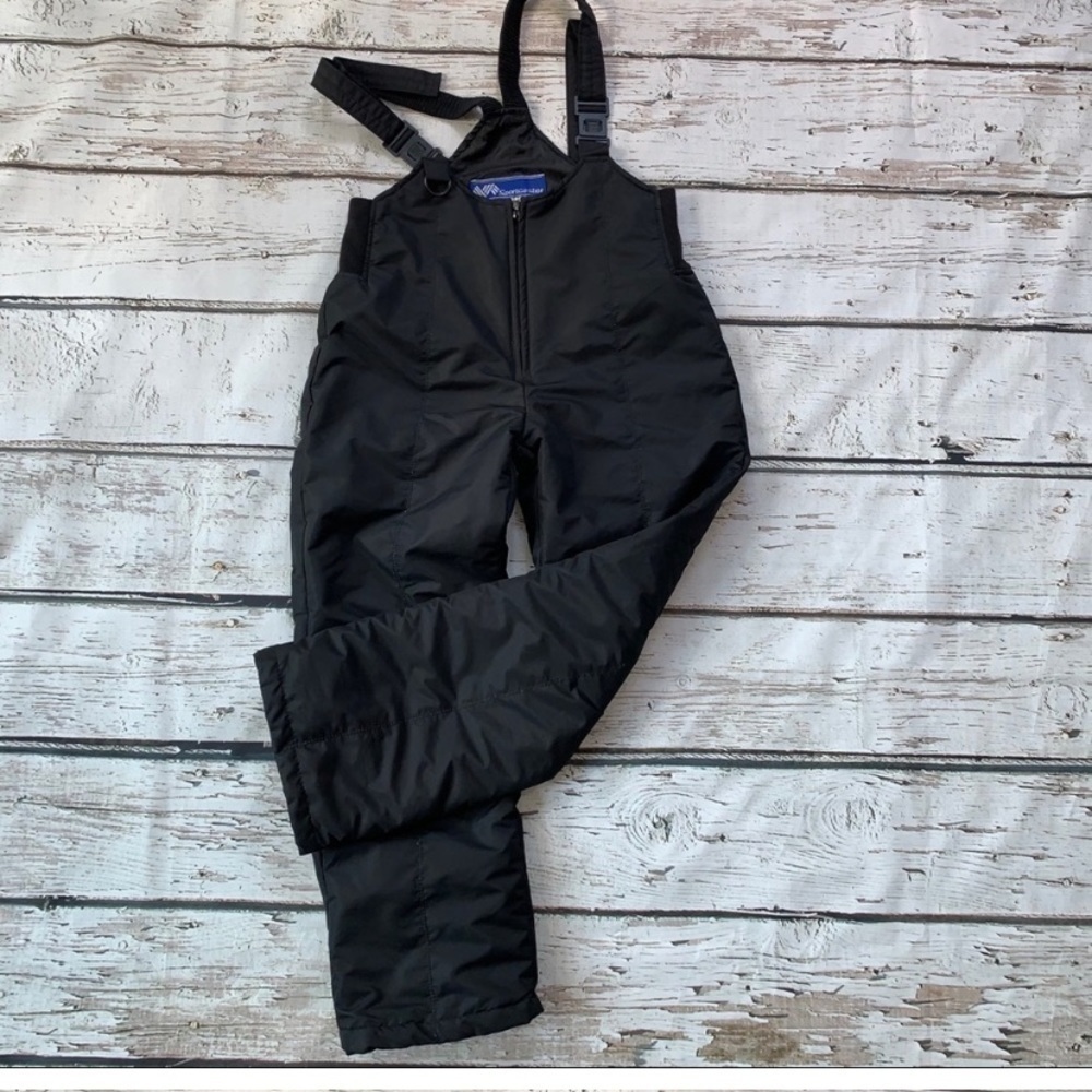 sportscaster kids S bibs black small